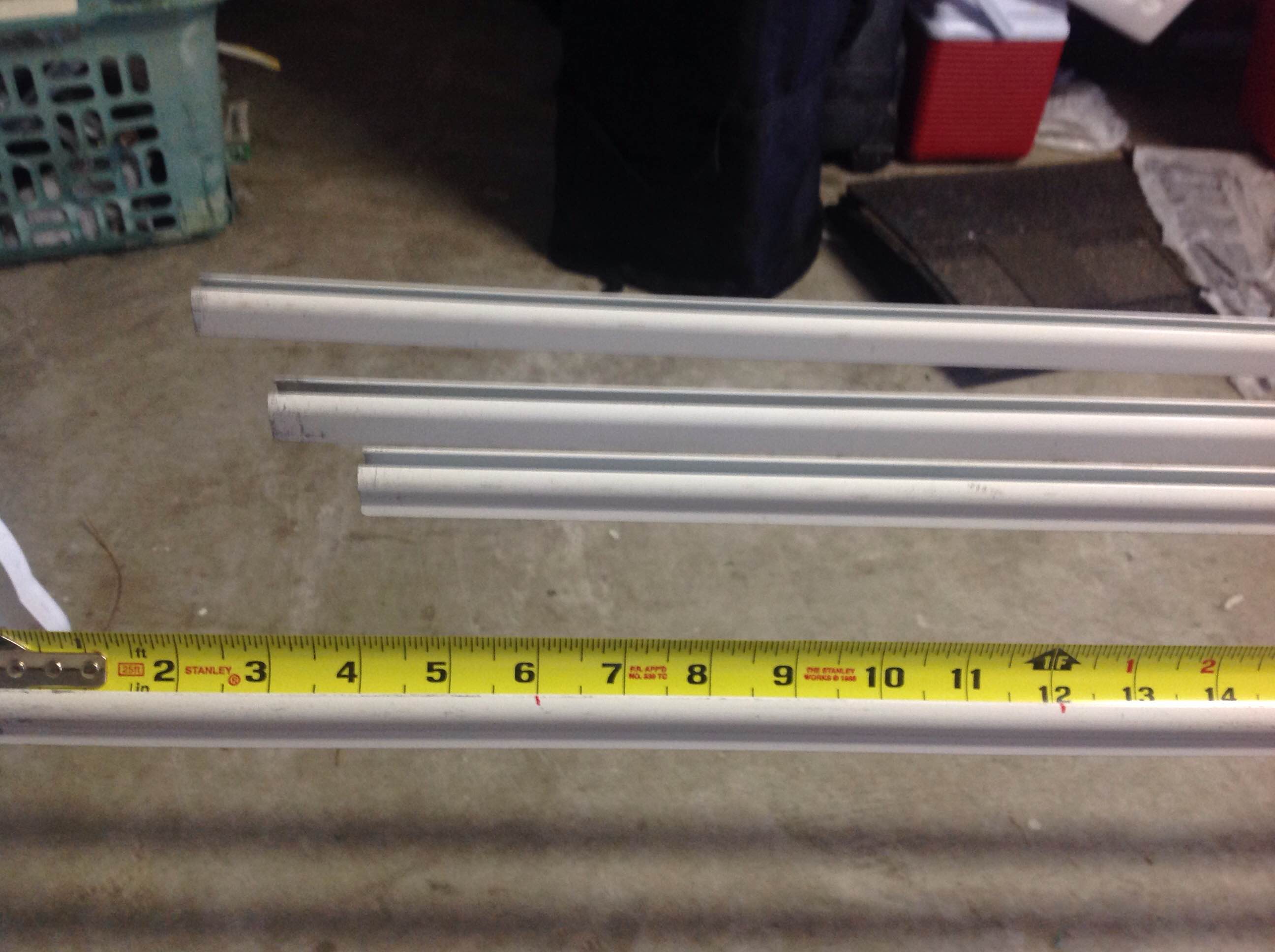measuring for keder rail mounting hols